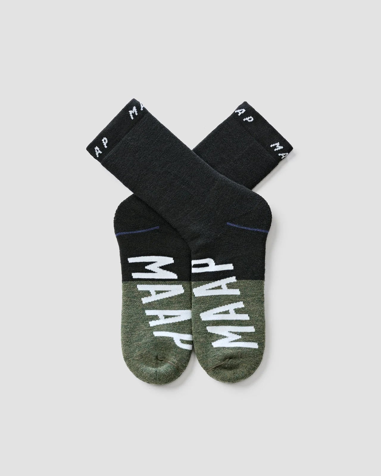 MAAP APEX WOOL Socken Grün