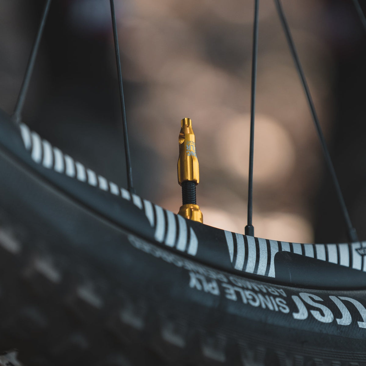 LEZYNE CNC Ventilkappe Rot