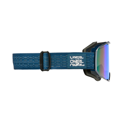 Maske O'NEAL B-22 STATIC Blau Scheibe Radium Blue