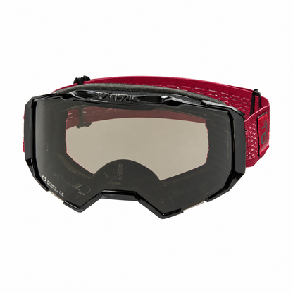 O'NEAL B-22 STATIC Brille Rot mit grauer Scheibe