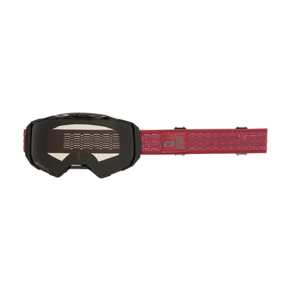 Maske O'NEAL B-22 STATIC Rot Graues Visier