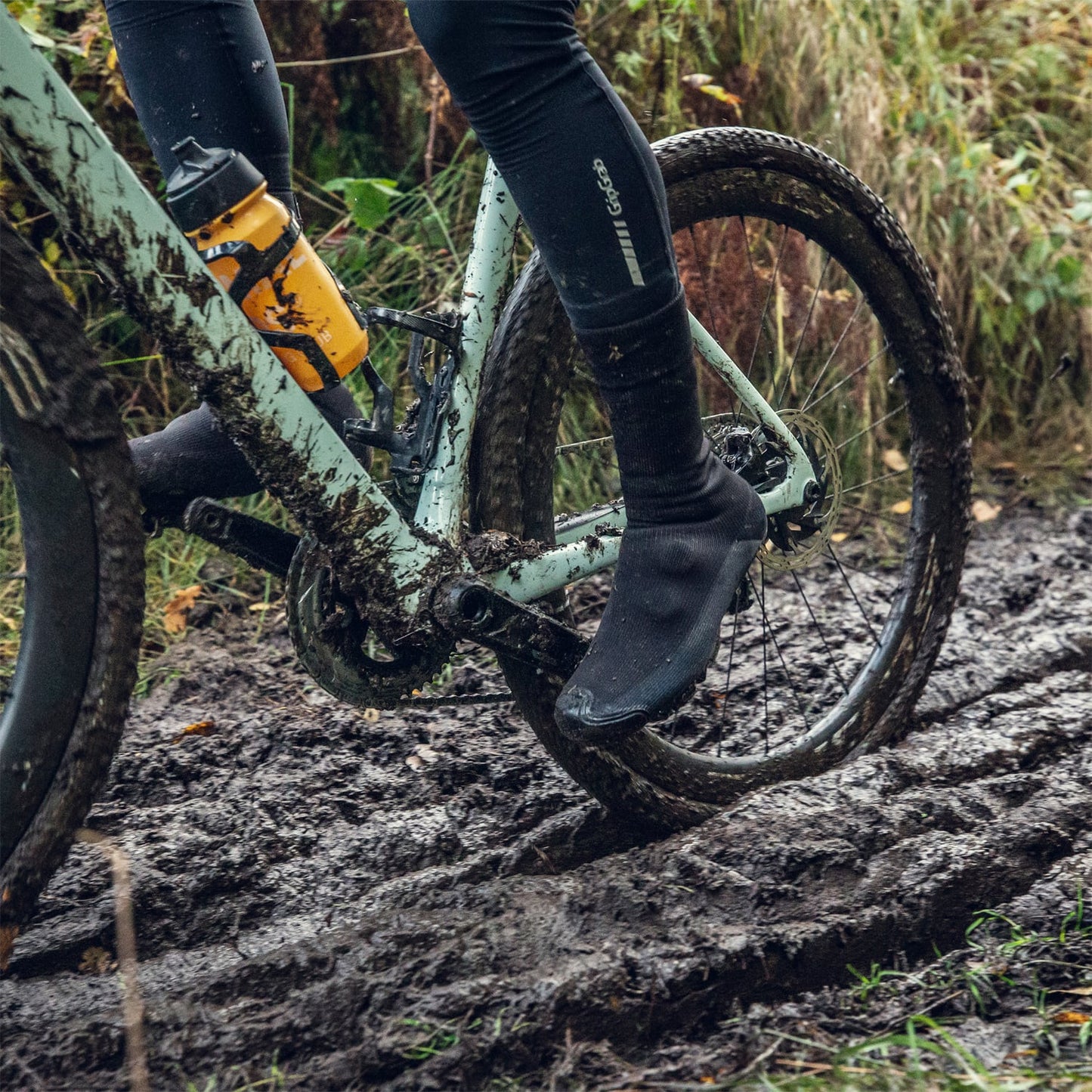 Überziehschuhe GRIPGRAB EXPLORER WATRPROOF GRAVEL Schwarz