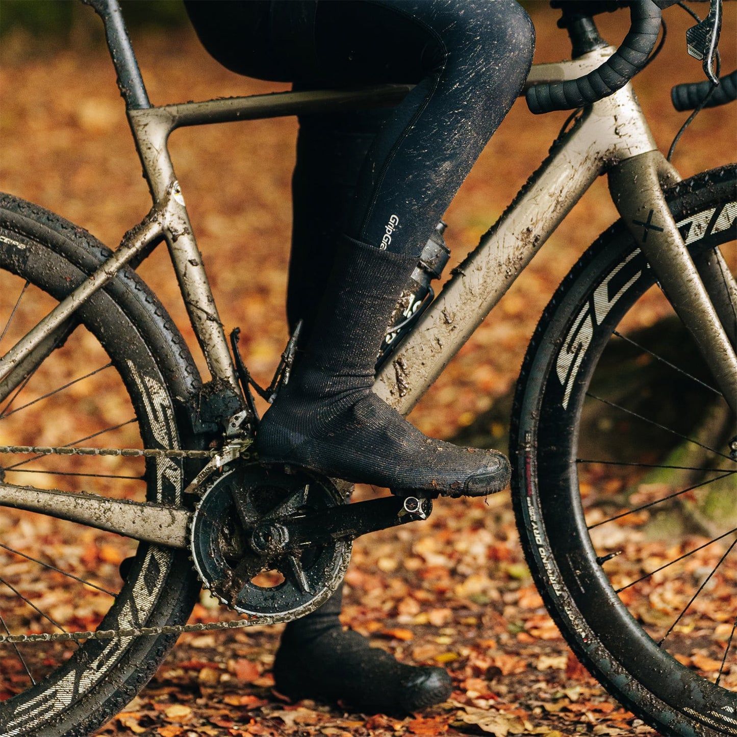 Überziehschuhe GRIPGRAB EXPLORER WATRPROOF GRAVEL Schwarz