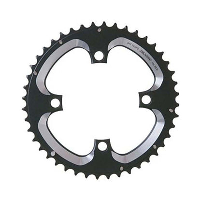 SRAM MTB 104BCD mittleres Kettenblatt, 10-fach, 4-Loch, 104 mm — Ansicht des Kettenblatts auf weißem Hintergrund