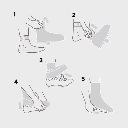 Überschuhe GRIPGRAB FASTSTREAM AERO Weiß