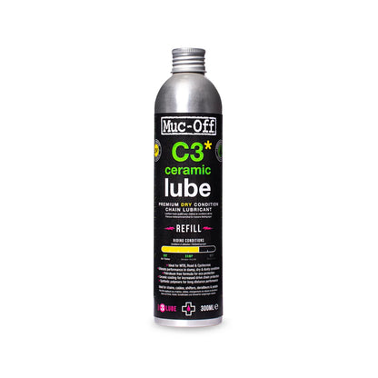 Keramik-Kettenschmiermittel für Trockenbedingungen MUC-OFF C3 DRY CERAMIQUE LUBE (300 ml)