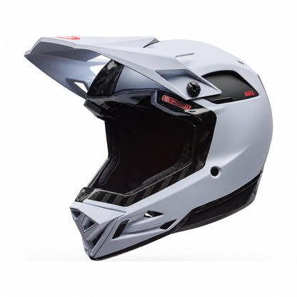 MTB-Helm BELL FULL-10 SPHERICAL CARBON PEAK Weiß