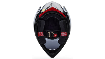 MTB-Helm BELL FULL-10 SPHERICAL CARBON PEAK Weiß