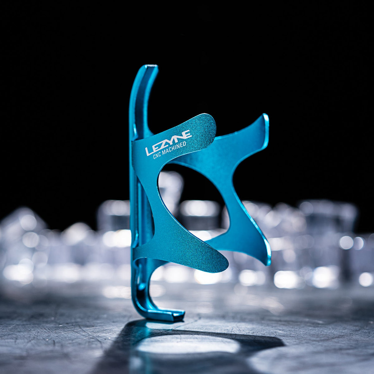 LEZYNE CNC ALLOY CAGE Flaschenhalter Blau