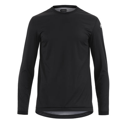 Trikot ASSOS TRAIL T3 Langarm Schwarz