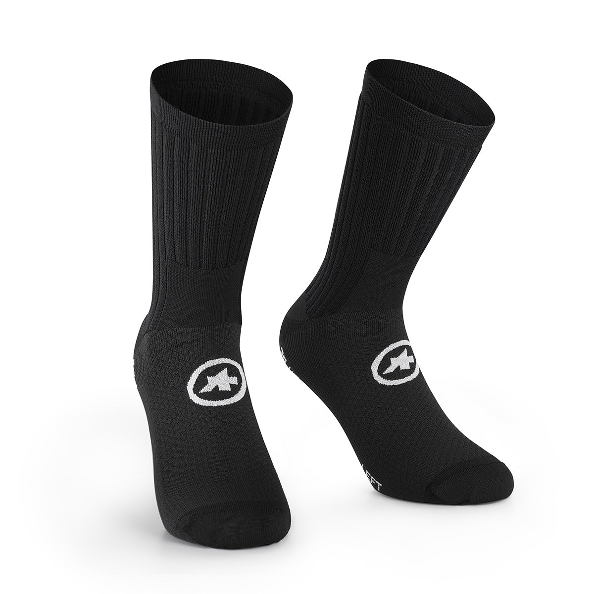 Socken ASSOS TRAIL T3 Schwarz