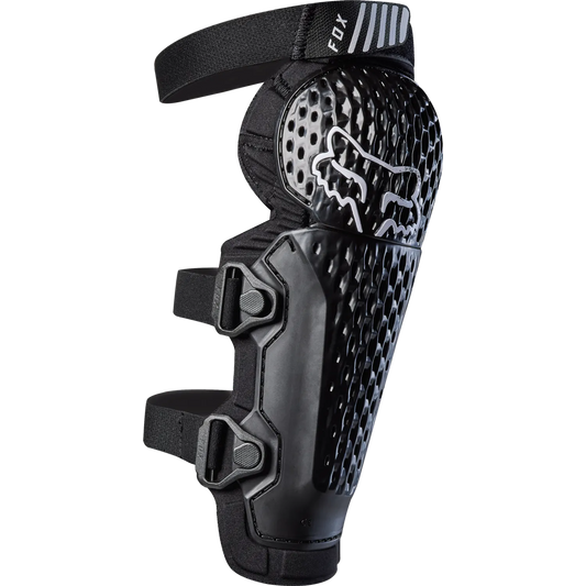 FOX TITAN RACE Junior Knieprotektoren Schwarz