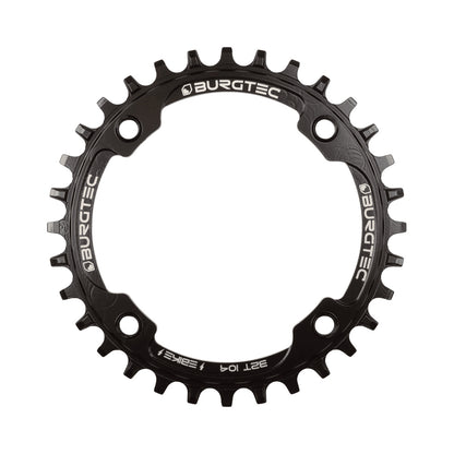 BURGTEC E-BIKE THICK THIN 1-fach-Kettenblatt, innen, 104 mm — Kettenblatt auf weißem Hintergrund