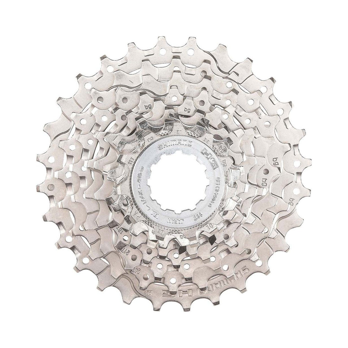 SHIMANO HG400 ALIVIO / SORA 9-fach-Kassette – Hauptbild auf weißem Hintergrund
