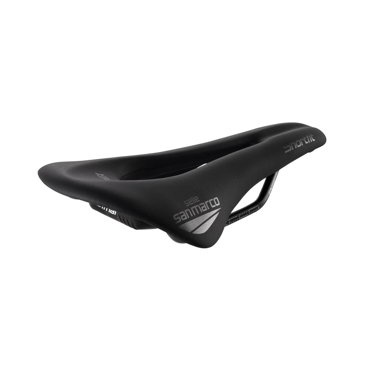SAN MARCO Shortfit 130 Dynamic S3 Sattel – Dreiviertelansicht