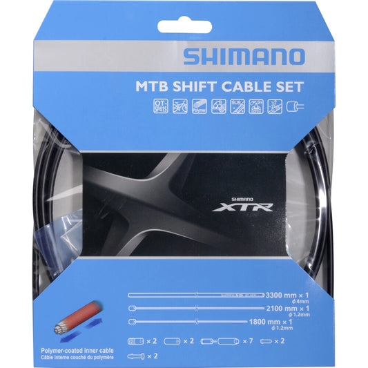 SHIMANO XTR M9000 Schaltzug- und Außenhüllen-Kit