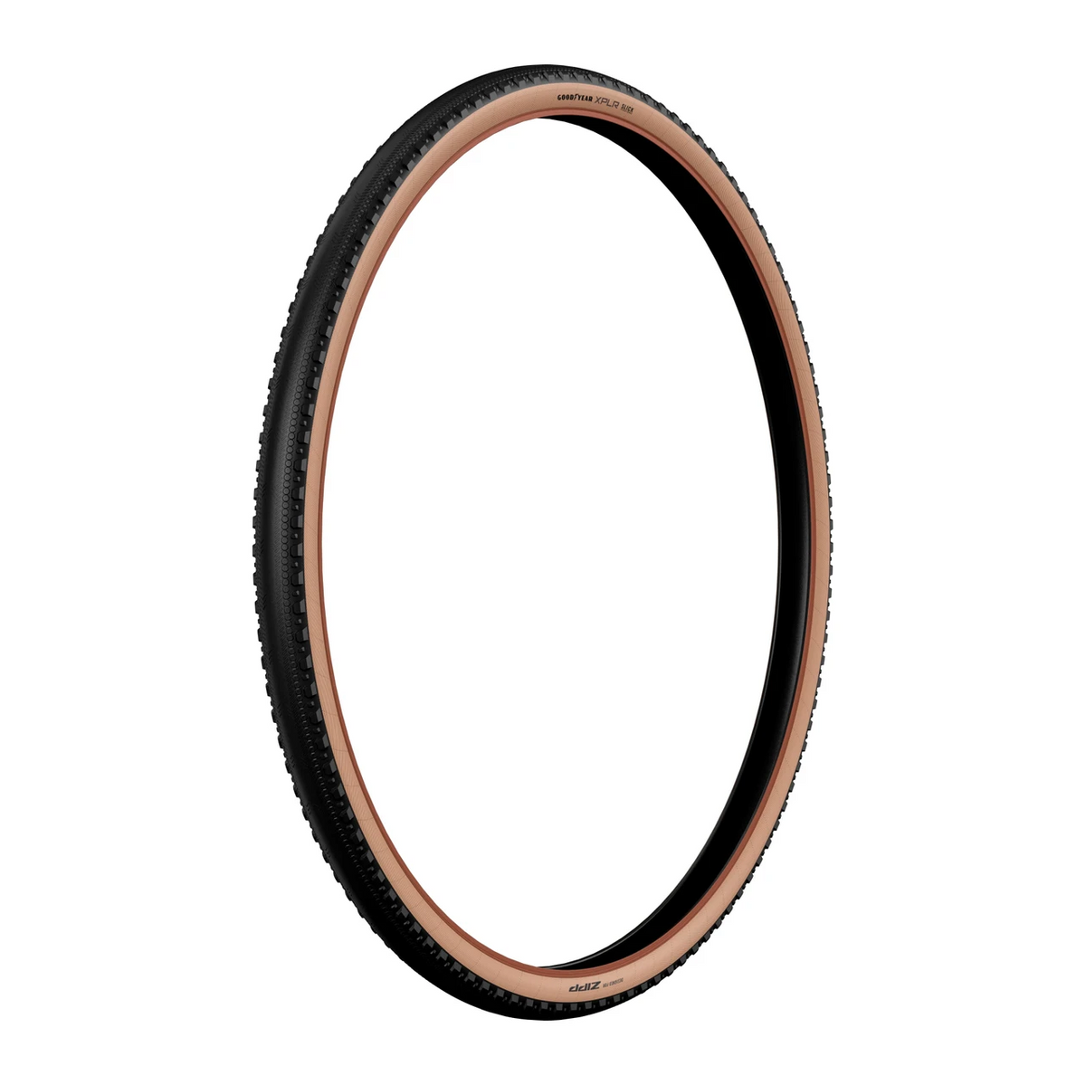 Pneu ZIPP GOODYEAR SLICK XPLR 700c Tubeless Ready Marron
