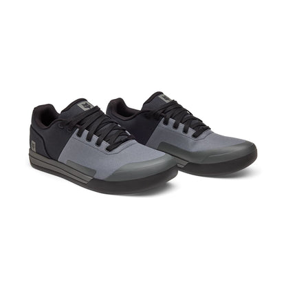 MTB-Schuhe FOX UNION CANVAS FLAT Grau/Schwarz