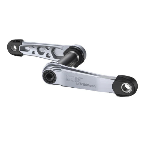Kurbeln E.THIRTEEN HELIX RACE ALLOY Silber