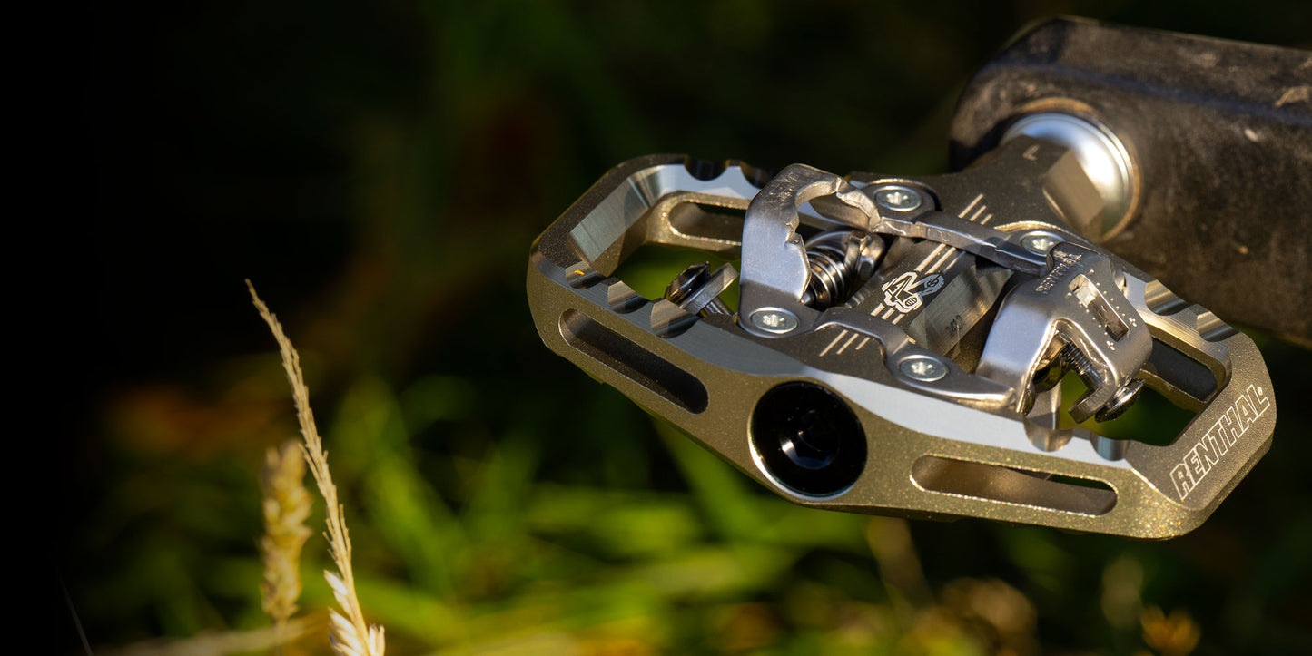 Pedale RENTHAL REVO-TRC Schwarz (Embargo 24 Sep 2025)