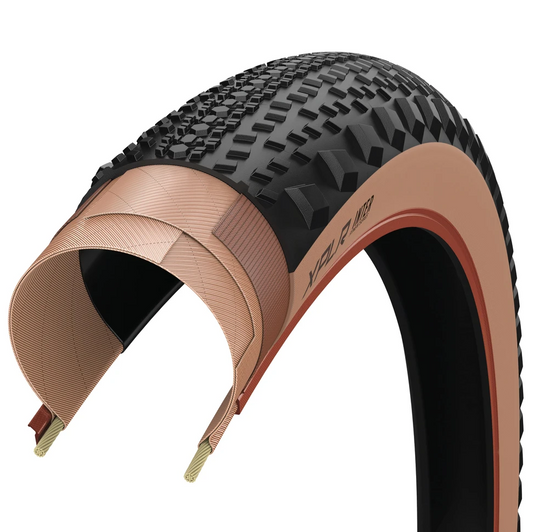 Reifen ZIPP GOODYEAR INTER XPLR 700C Tubeless Ready Schwarz