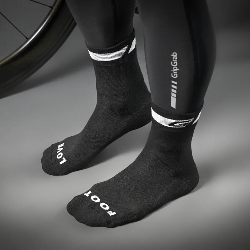 GRIPGRAB SPRING AUTUMN Socken Schwarz