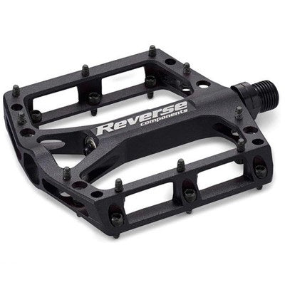 Plattformpedale REVERSE COMPONENTS BLACK ONE Schwarz
