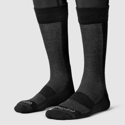 Socken GRIPGRAB ALPINE MERINO HIGH Schwarz