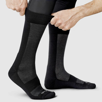 Socken GRIPGRAB ALPINE MERINO HIGH Schwarz