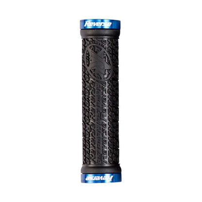 Grips REVERSE COMPONENTS STAMP Lock-On Ø 30mm Schwarz/Blau