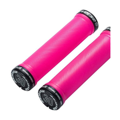 Griffe REVERSE COMPONENTS SPIN Lock-On Ø 30mm Rose/Schwarz