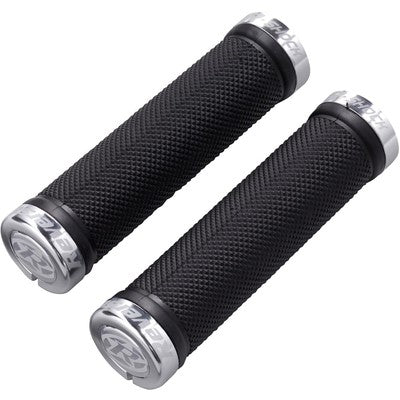 Grips REVERSE COMPONENTS R-SHOCK Lock-On Ø 29mm Schwarz/Silber