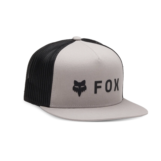FOX ABSOLUTE MESH SNAPBACK Mütze Steel Grey