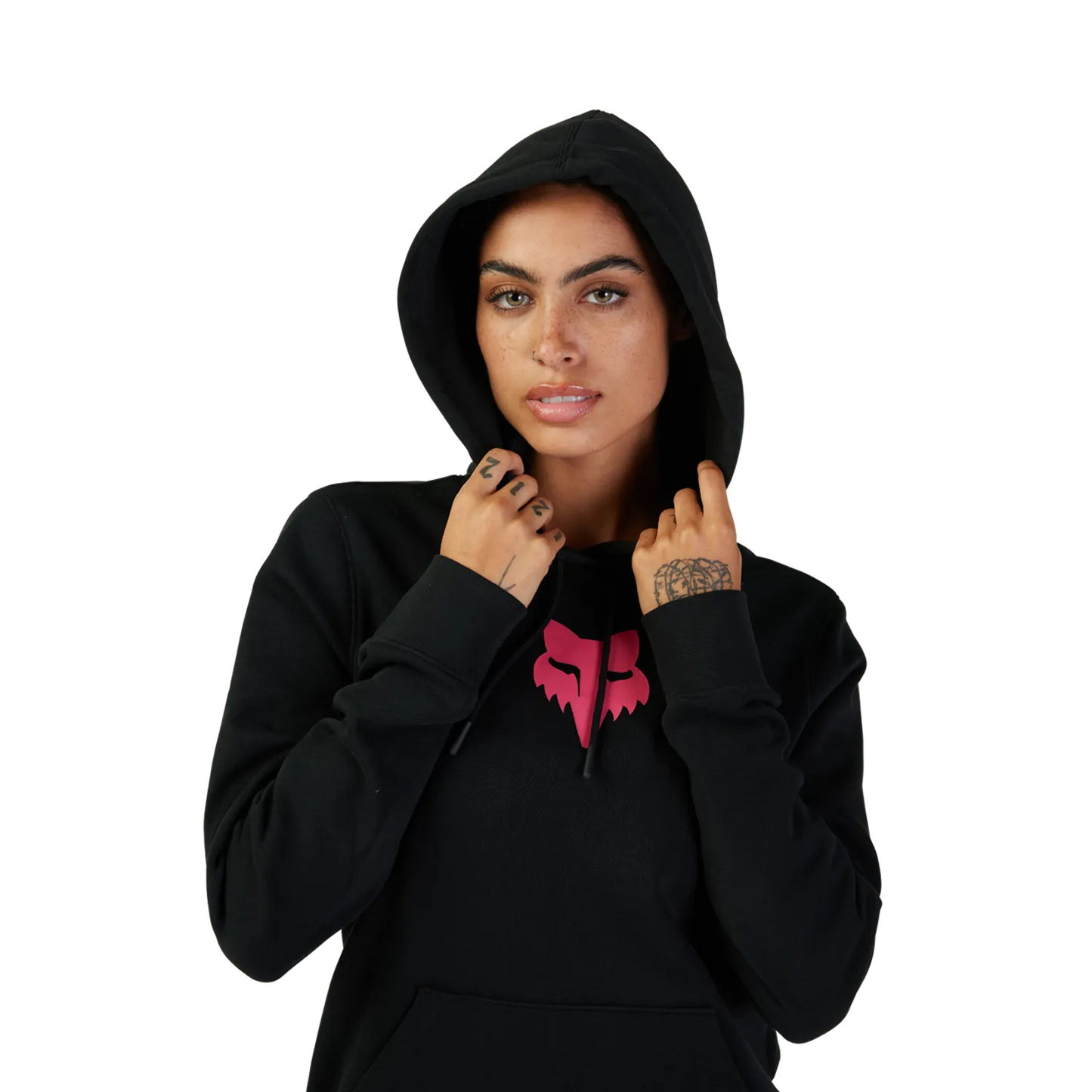 FOX HEAD Damen Kapuzensweatshirt Schwarz/Pink