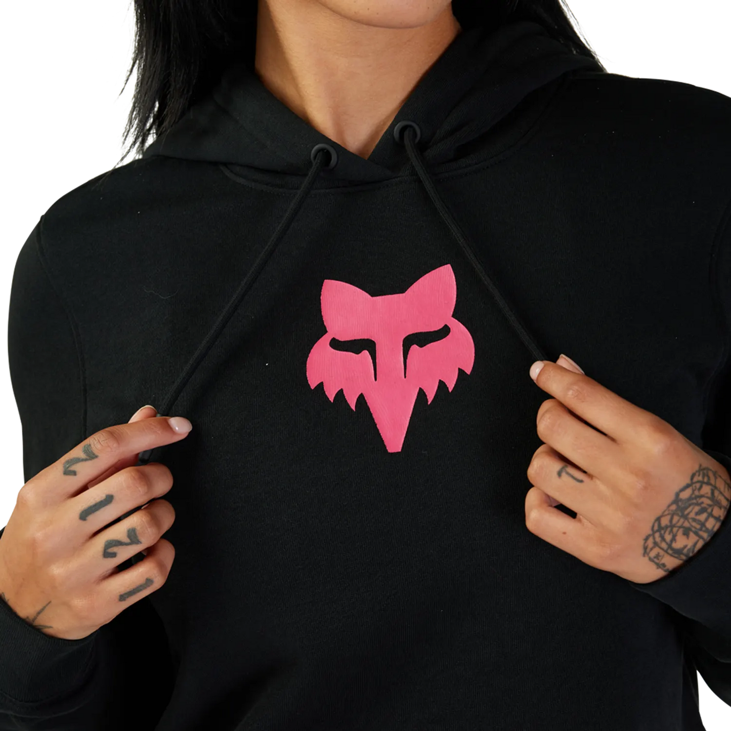 FOX HEAD Damen Kapuzensweatshirt Schwarz/Pink