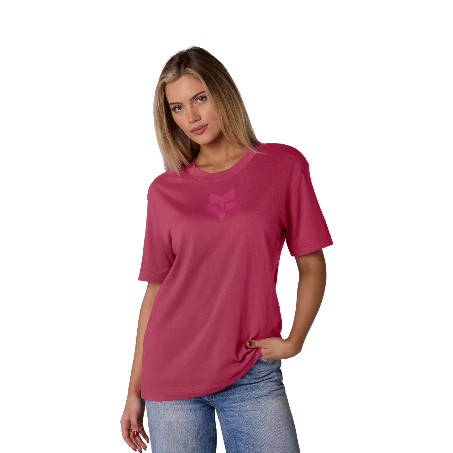 FOX HEAD Damen Kurzarm T-Shirt Berry Pink