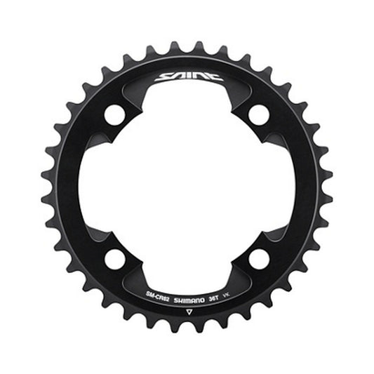 SHIMANO SAINT SM-CR82 1-fach-Kettenblatt, 10-fach — Kettenblatt auf weißem Hintergrund