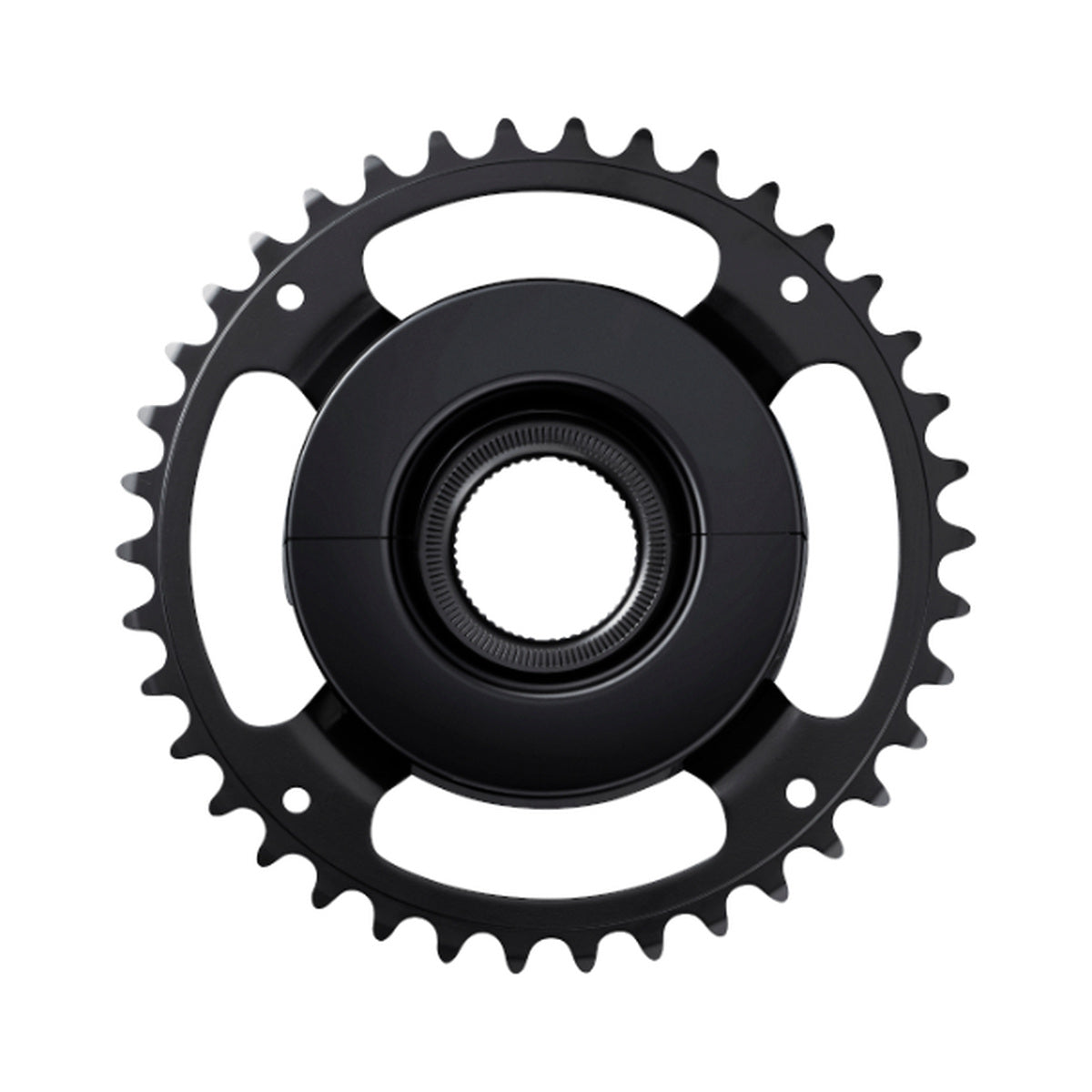 SHIMANO SM-CRE61 E-Bike-1-fach-Kettenblatt, 9/10/11-fach — Kettenblatt auf weißem Hintergrund