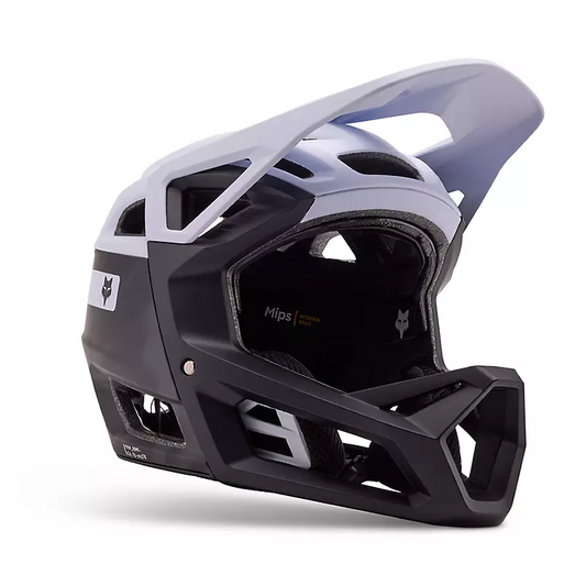 FOX PROFRAME RS TAUNT MIPS MTB-Helm Weiß/Schwarz 2025