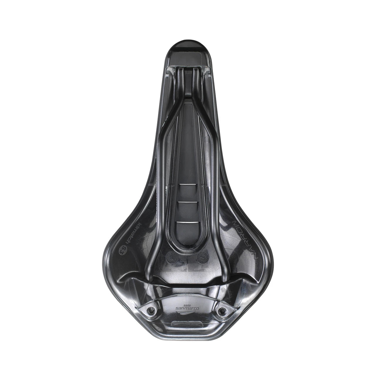 Selle SAN MARCO GROUND SHIELD DYNAMIC S3 140mm Rails Manganèse