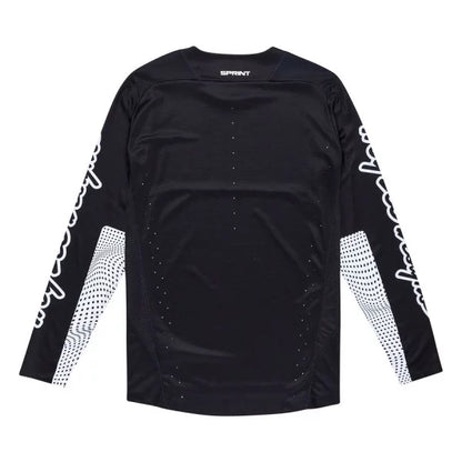Trikot TROY LEE DESIGNS SPRINT Langarm Schwarz