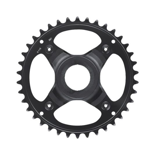 SHIMANO SM-CRE70 E-Bike-1-fach-Kettenblatt, 9/10/11-fach — Kettenblatt auf weißem Hintergrund