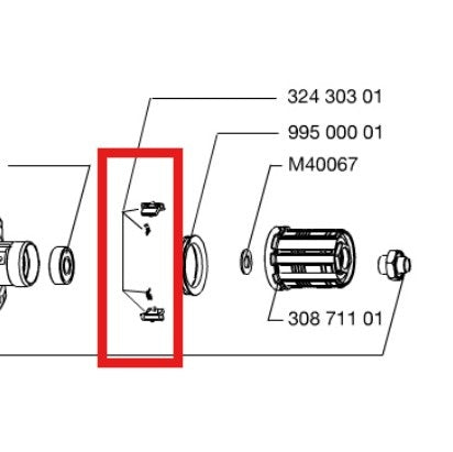SET MAVIC FTSX RELEASE KEY (MOUNTAINBIKE RÄDER)