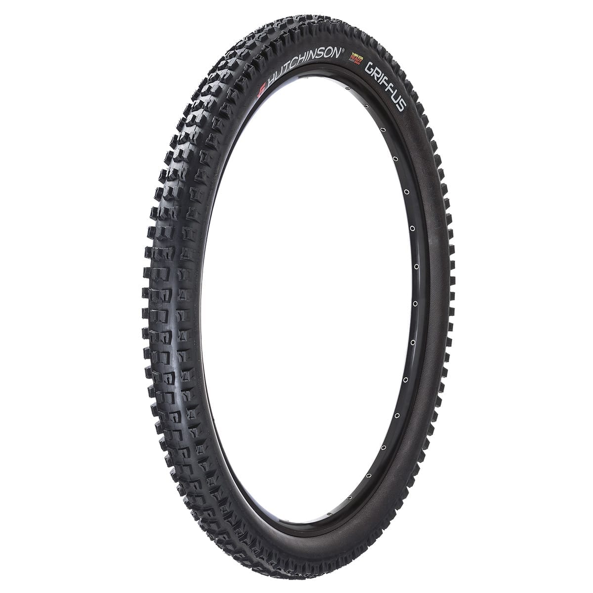 Pneu HUTCHINSON GRIFFUS 27,5x2.5 SIDESKIN BI-GOMME TUBELESS READY TRINGLE SOUPLE Noir