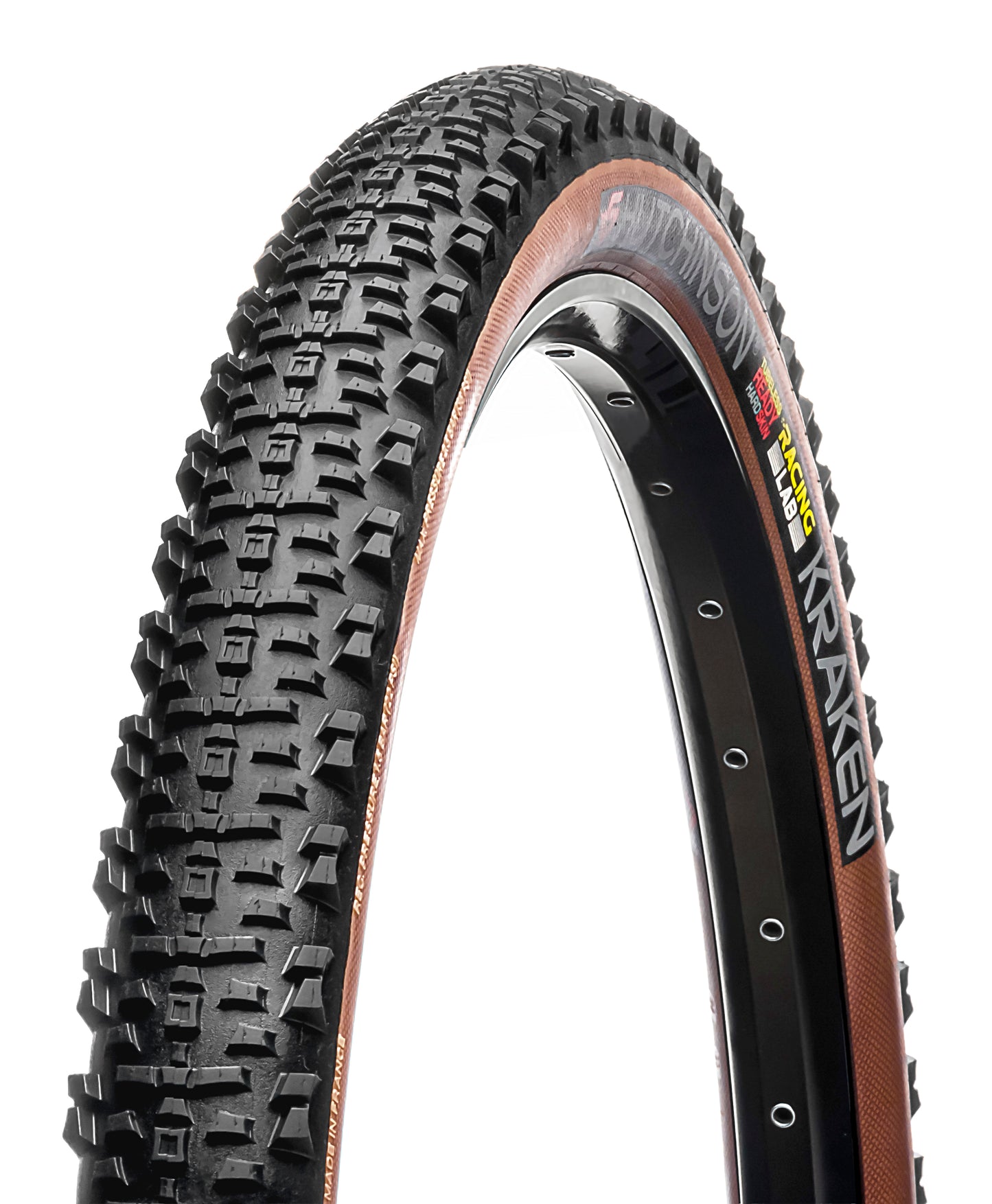 Reifen HUTCHINSON KRAKEN 29x2.40 Racing Lab Hardskin Race Ripost XC Tubeless Ready Weich Schwarz/Braun