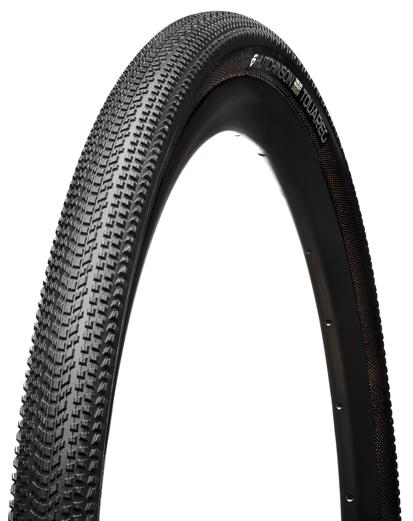 Reifen HUTCHINSON TOUAREG GREEN HARDSKIN 700x40 Tubeless Ready Schwarz