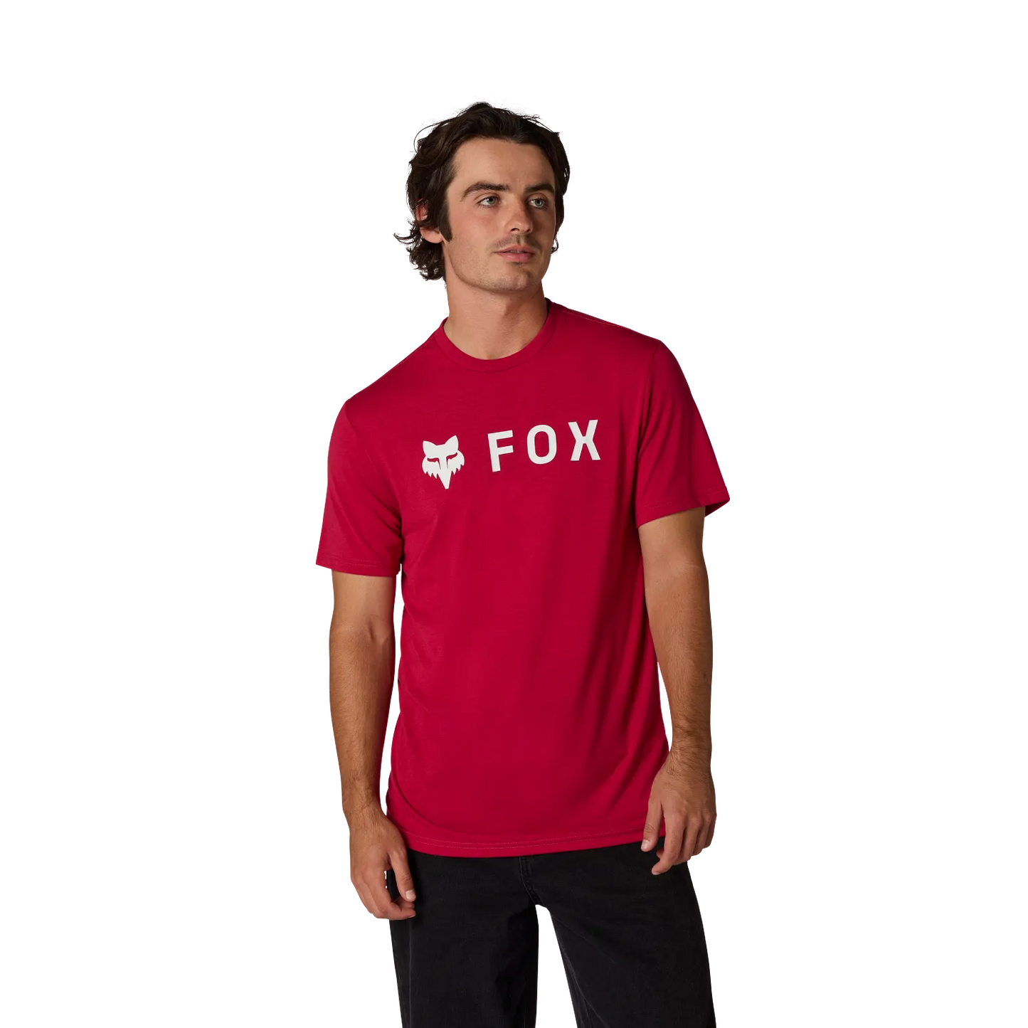 FOX ABSOLUTE TRUDRI Technisches T-Shirt Kurzarm Cranberry