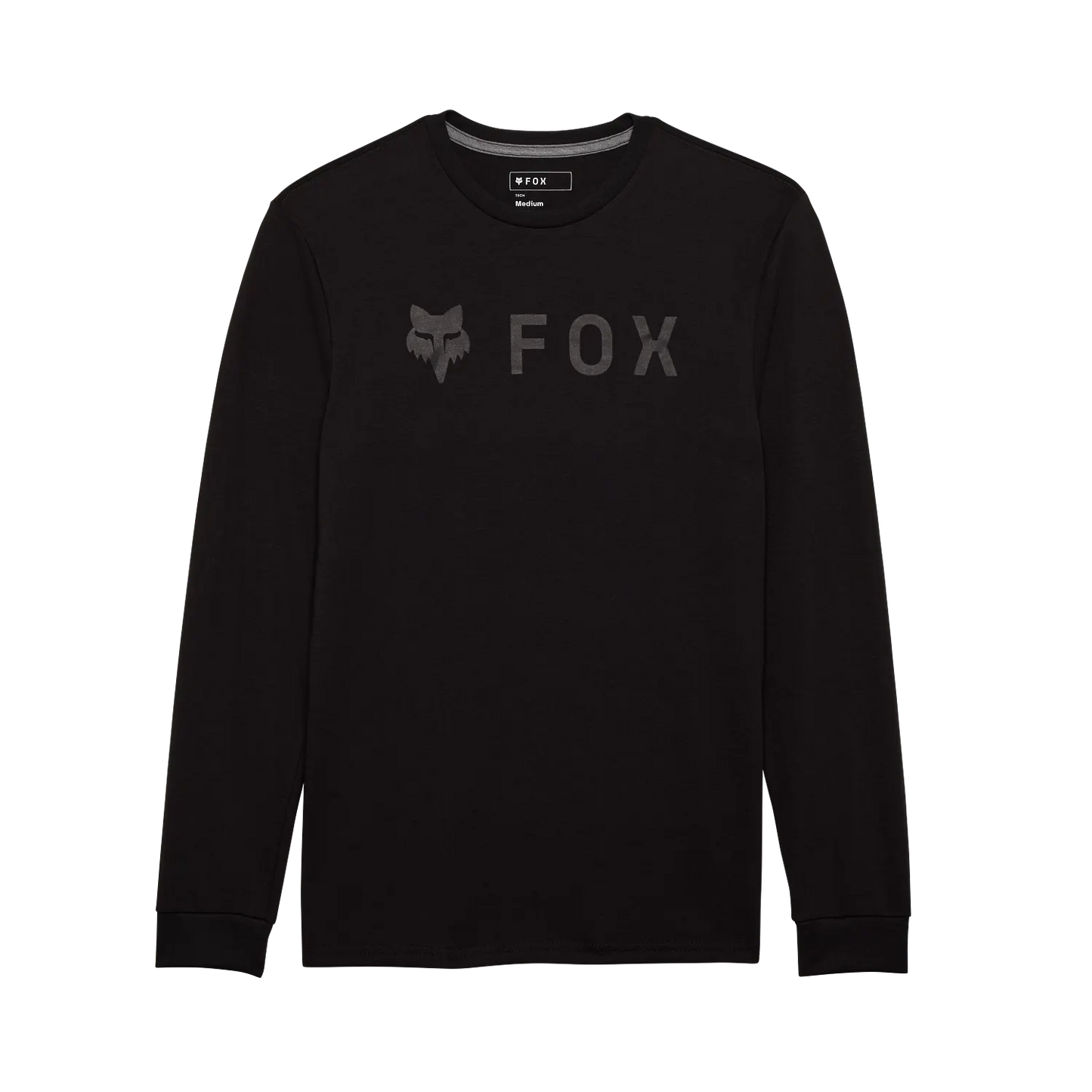 FOX ABSOLUTE TRUDRI Technisches T-Shirt Langarm Schwarz