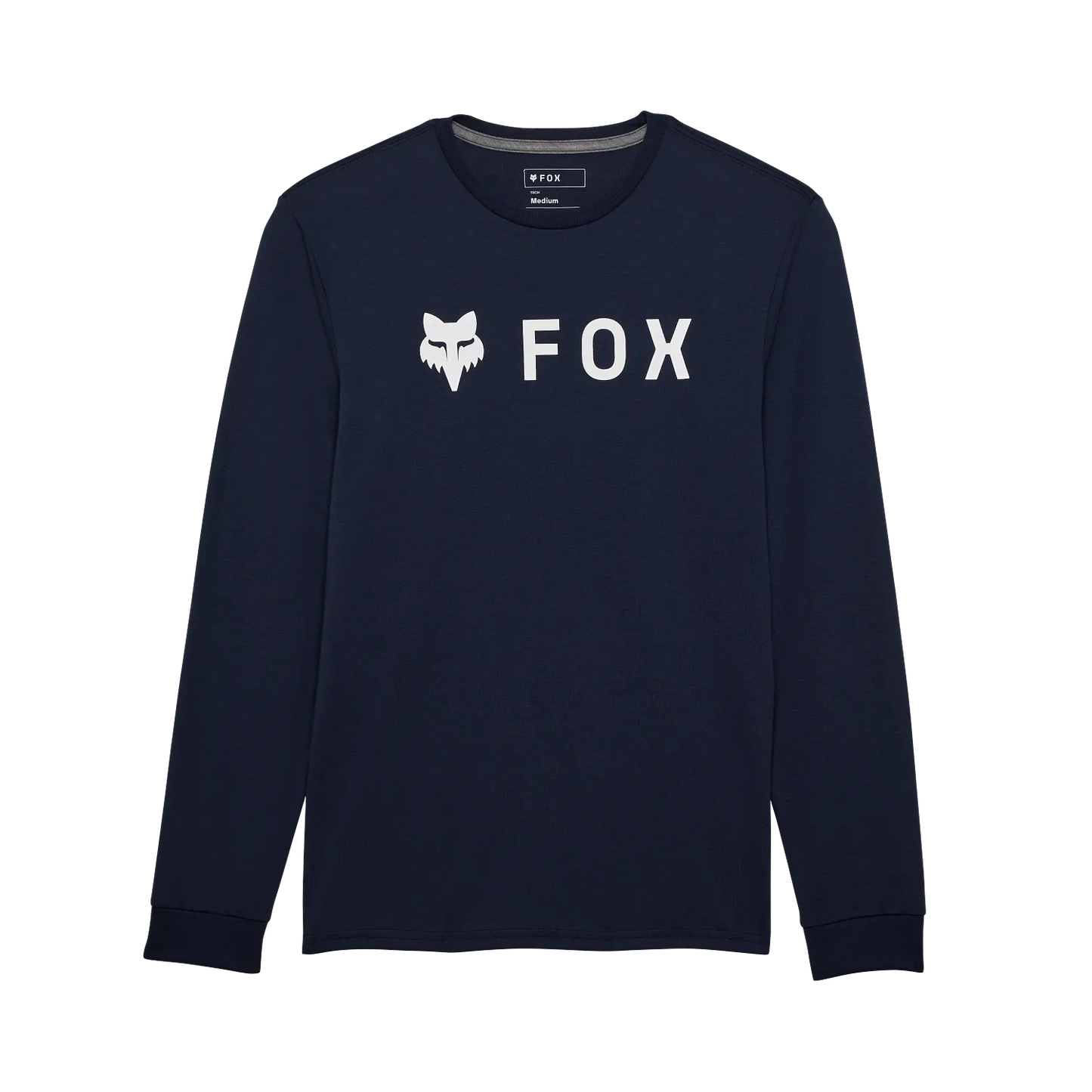 FOX ABSOLUTE TRUDRI Technisches T-Shirt Langarm Blau Midnight
