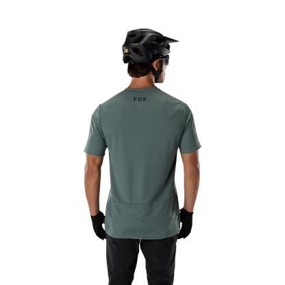 FOX RANGER FOX HEAD Kurzarmtrikot Salbeigrün